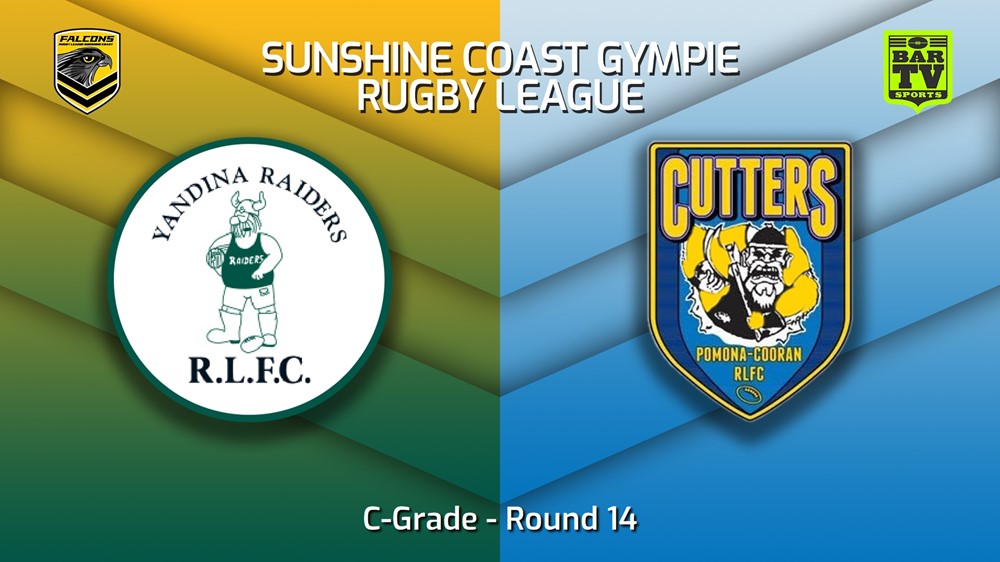 230722-Sunshine Coast RL Round 14 - C-Grade - Yandina Raiders v Pomona Cooran Cutters Slate Image