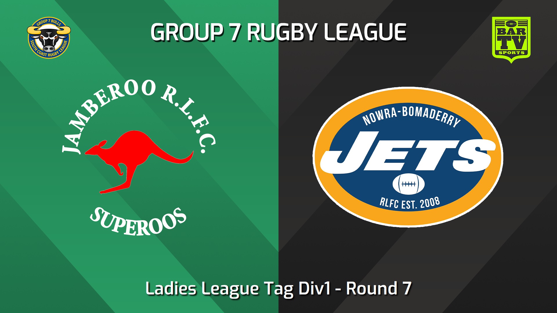 240518-video-South Coast Round 7 - Ladies League Tag Div1 - Jamberoo Superoos v Nowra-Bomaderry Jets Slate Image