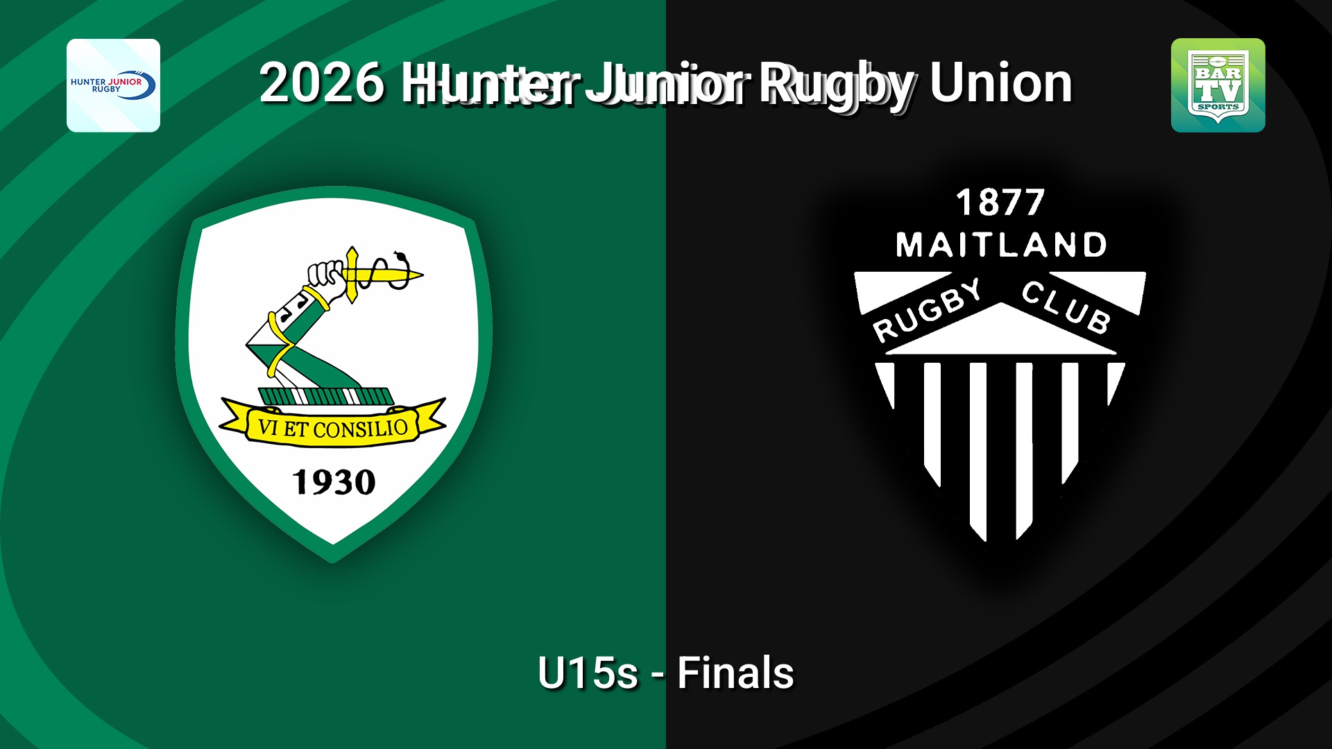 260822-video-Hunter Junior Rugby Union Finals - U15s - Merewether Carlton v Maitland Slate Image