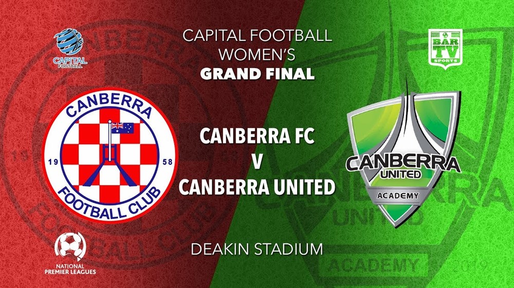 NPL Women - Capital Territory Prelim Final - Canberra FC (women) v Canberra United Academy Slate Image