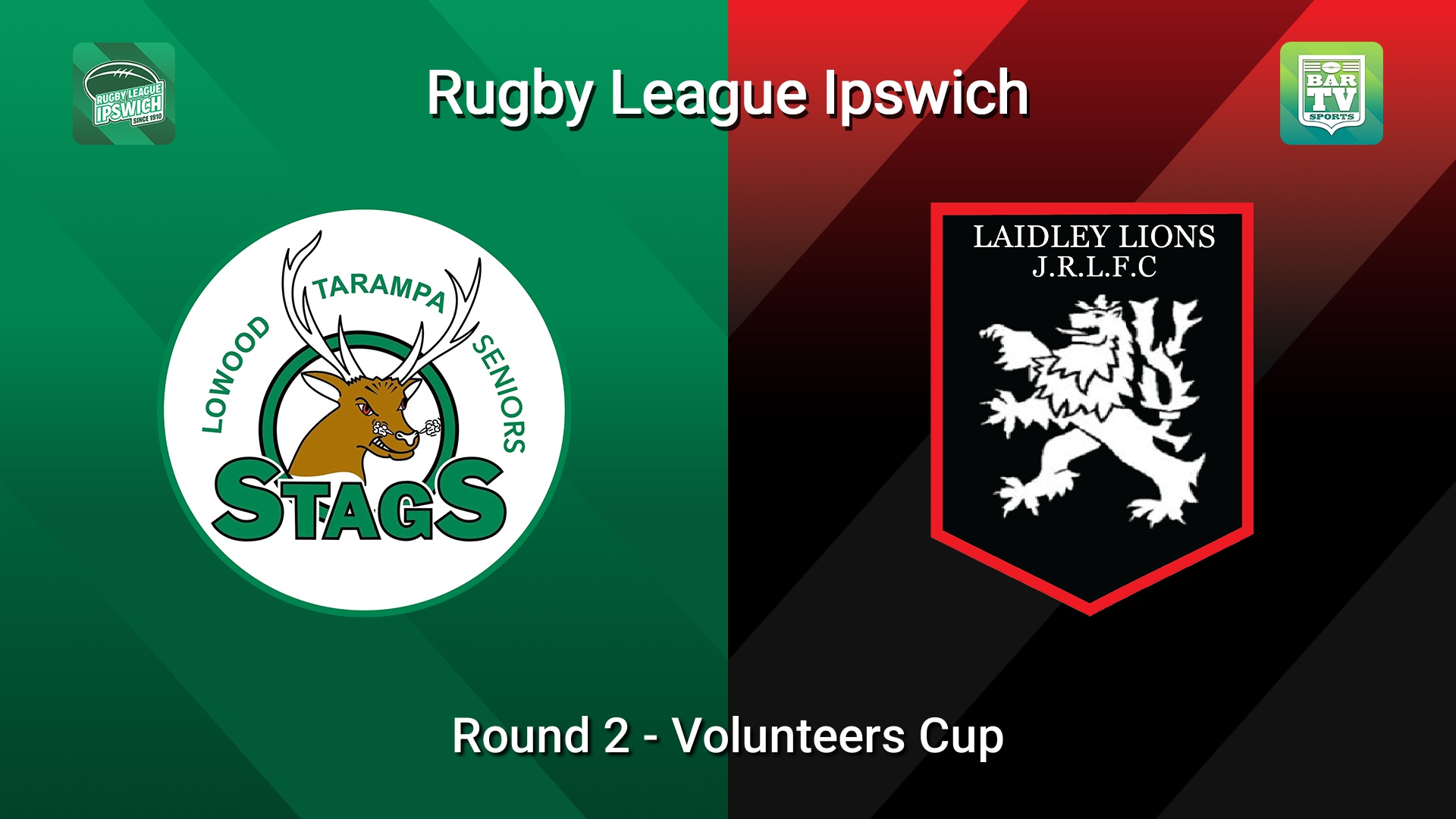 260329-video-Rugby League Ipswich Round 2 - Volunteers Cup - Lowood Stags v Laidley Slate Image