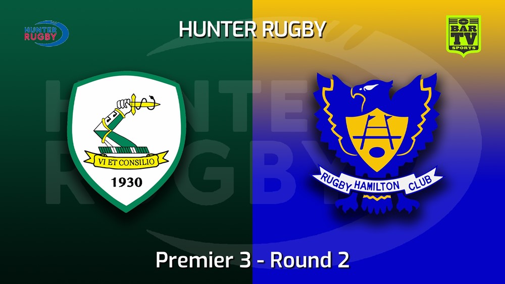220430-Hunter Rugby Round 2 - Premier 3 - Merewether Carlton v Hamilton Hawks Slate Image