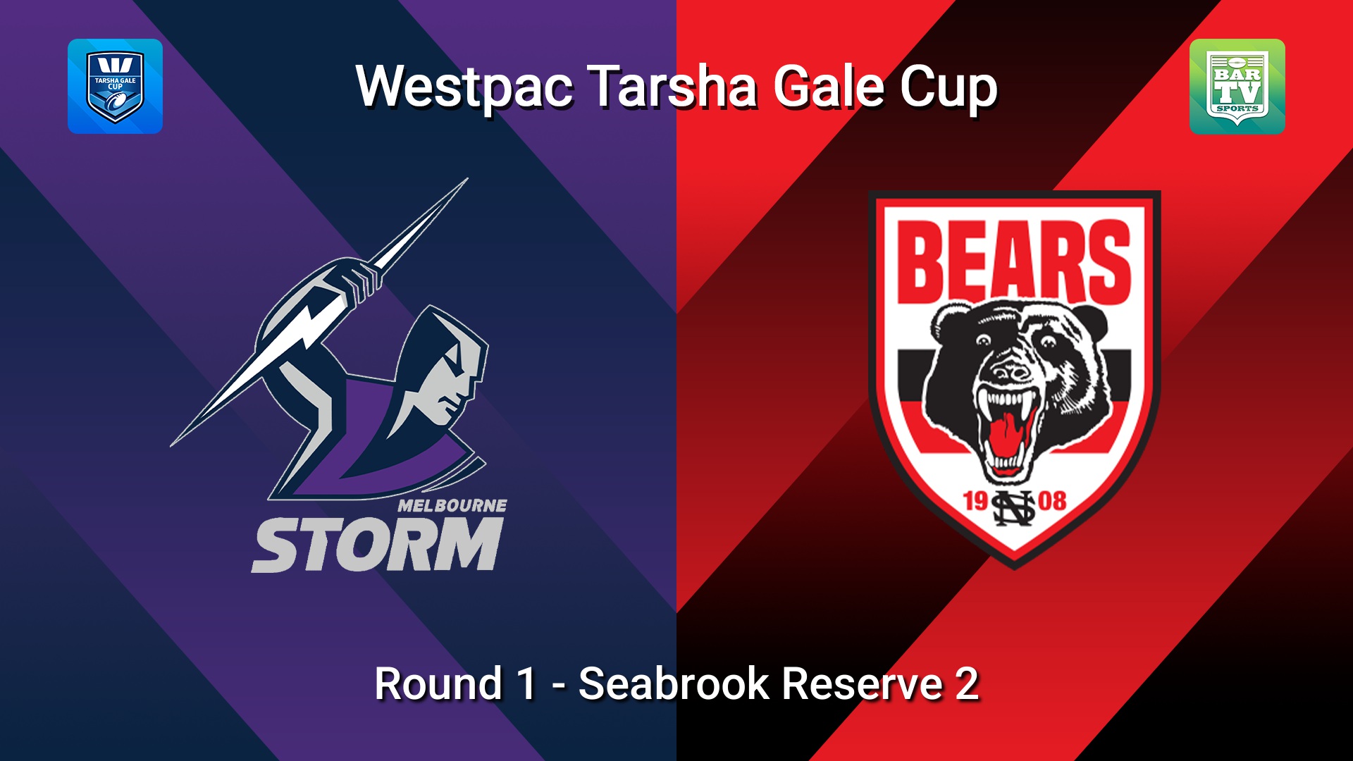 260207-video-Westpac Tarsha Gale Cup Round 1 - Melbourne Storm v North Sydney Bears Slate Image