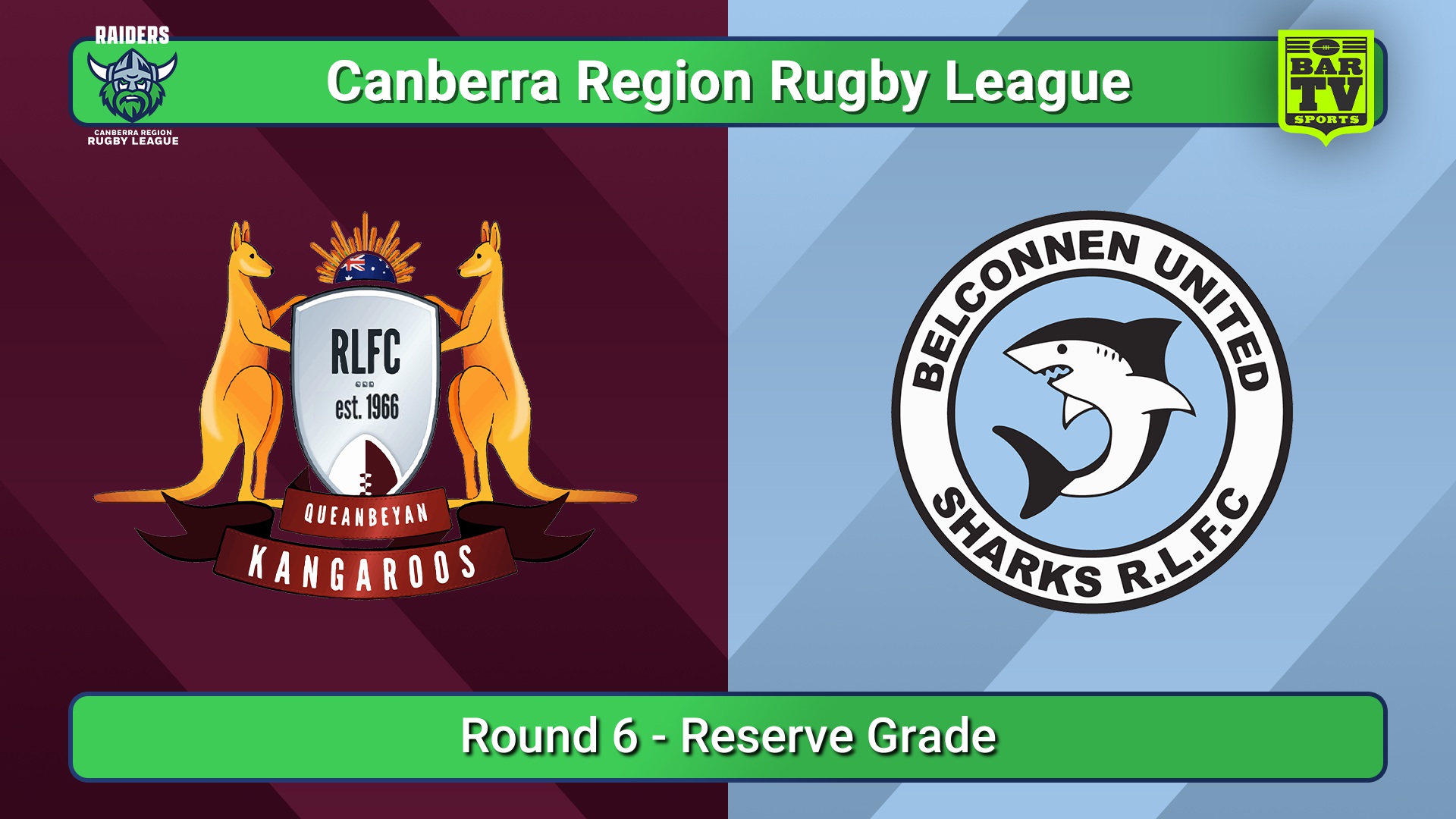 250517-video-Canberra Round 6 - Reserve Grade - Queanbeyan Kangaroos v Belconnen United Sharks Slate Image