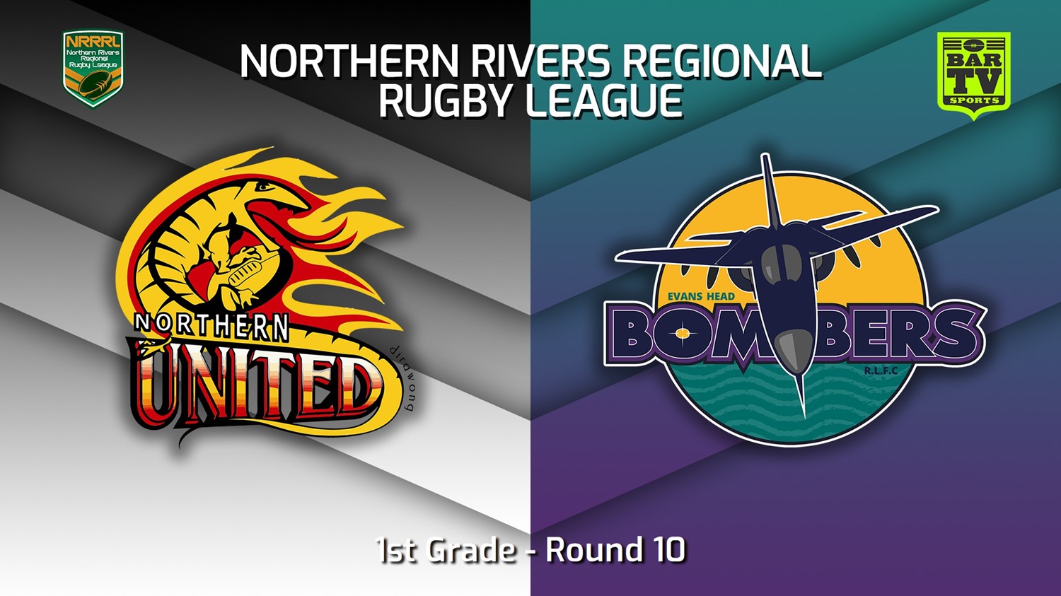 220703-Northern Rivers Round 10 - 1st Grade - Northern United v Evans Head Bombers Slate Image