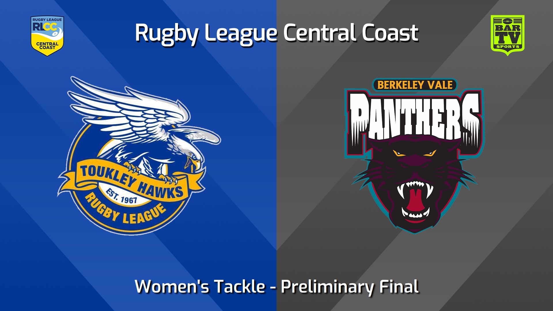 240908-video-RLCC Preliminary Final - Women's Tackle - Toukley Hawks v Berkeley Vale Panthers Slate Image