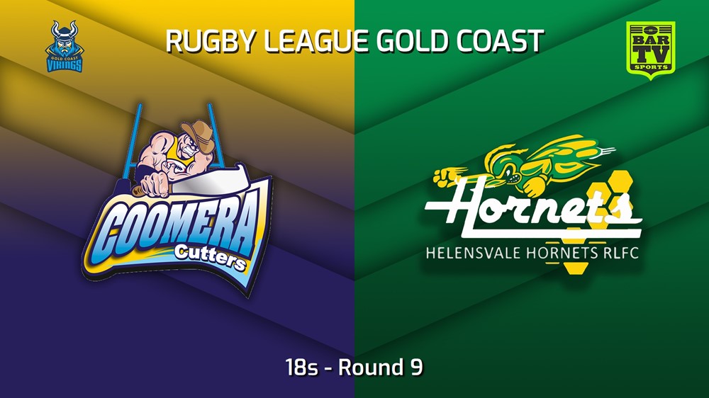 230624-Gold Coast Round 9 - 18s - Coomera Cutters v Helensvale Hornets Minigame Slate Image