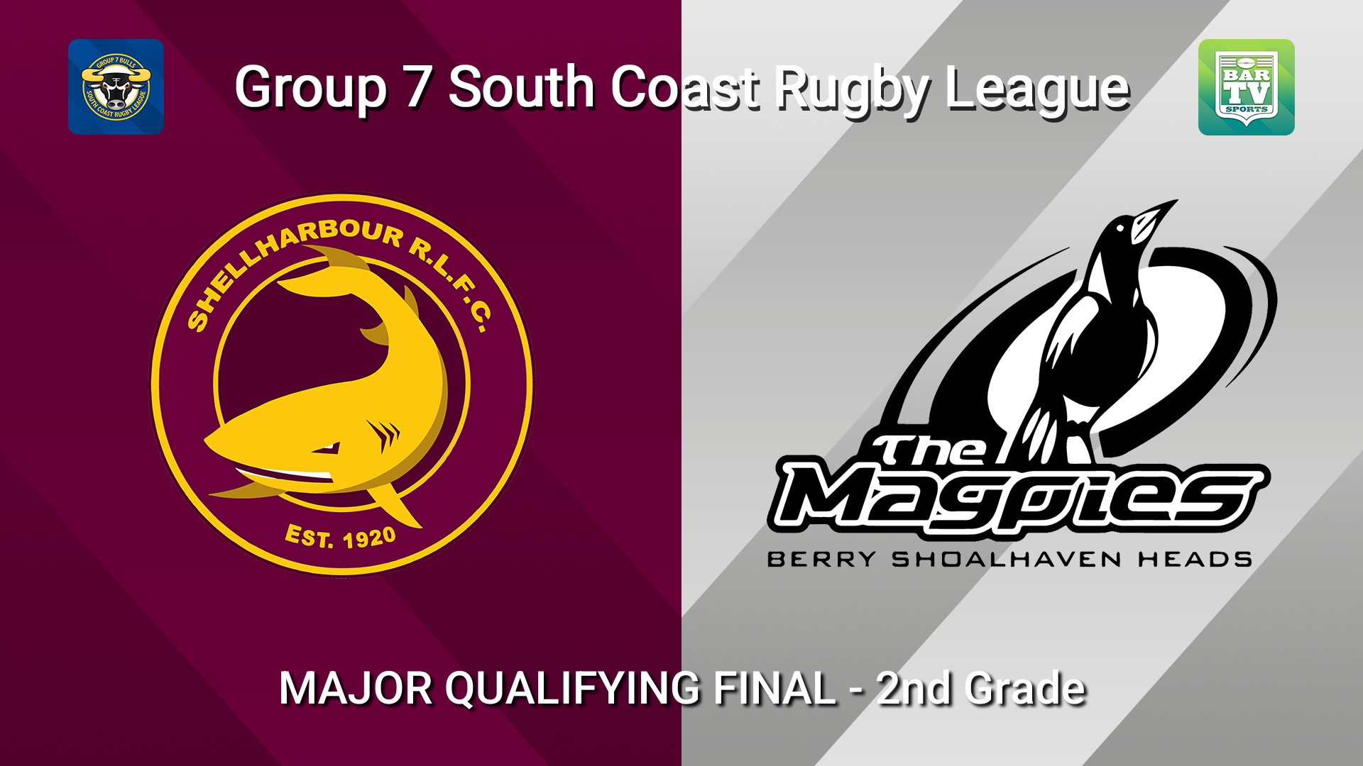 260905-video-South Coast MAJOR QUALIFYING FINAL  - 2nd Grade - Shellharbour Sharks v Berry-Shoalhaven Heads Slate Image