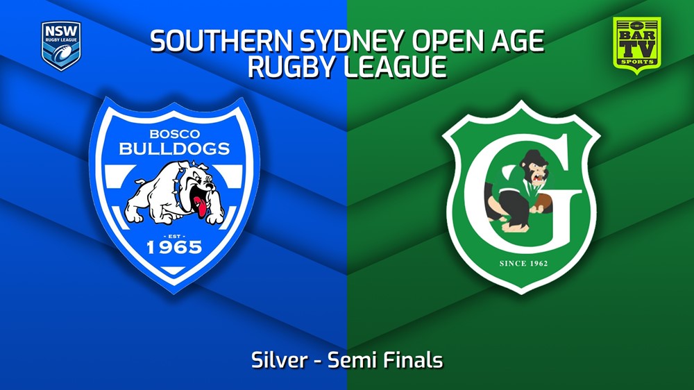 230820-S. Sydney Open Semi Finals - Silver - St John Bosco Bulldogs v Gymea Gorillas Slate Image
