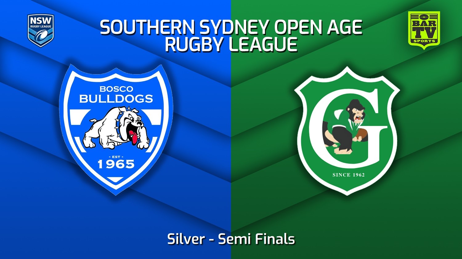 230820-S. Sydney Open Semi Finals - Silver - St John Bosco Bulldogs v Gymea Gorillas Minigame Slate Image