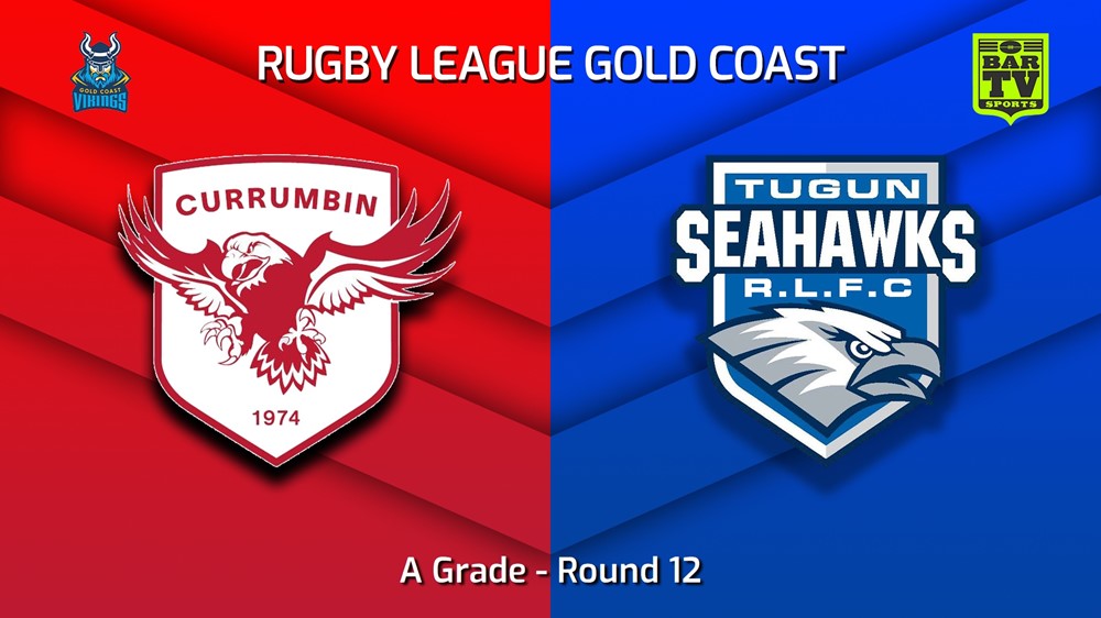 230715-Gold Coast Round 12 - A Grade - Currumbin Eagles v Tugun Seahawks Minigame Slate Image