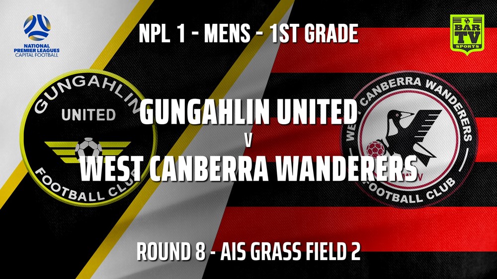 210530-NPL - CAPITAL Round 8 - Gungahlin United FC v West Canberra Wanderers Slate Image