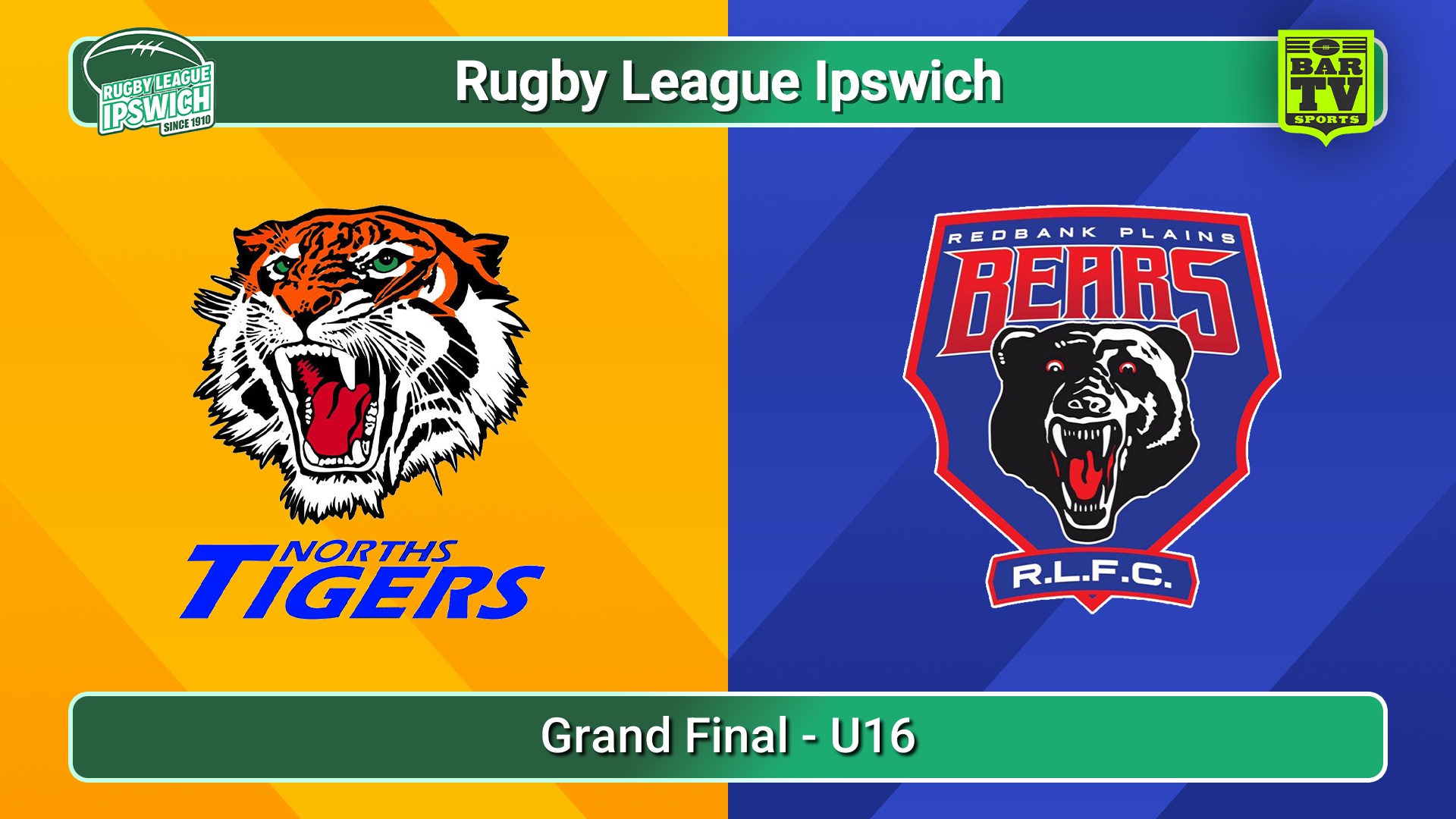 250913-video-Rugby League Ipswich Grand Final - U16 - Norths Tigers v Redbank Plains Juniors Slate Image