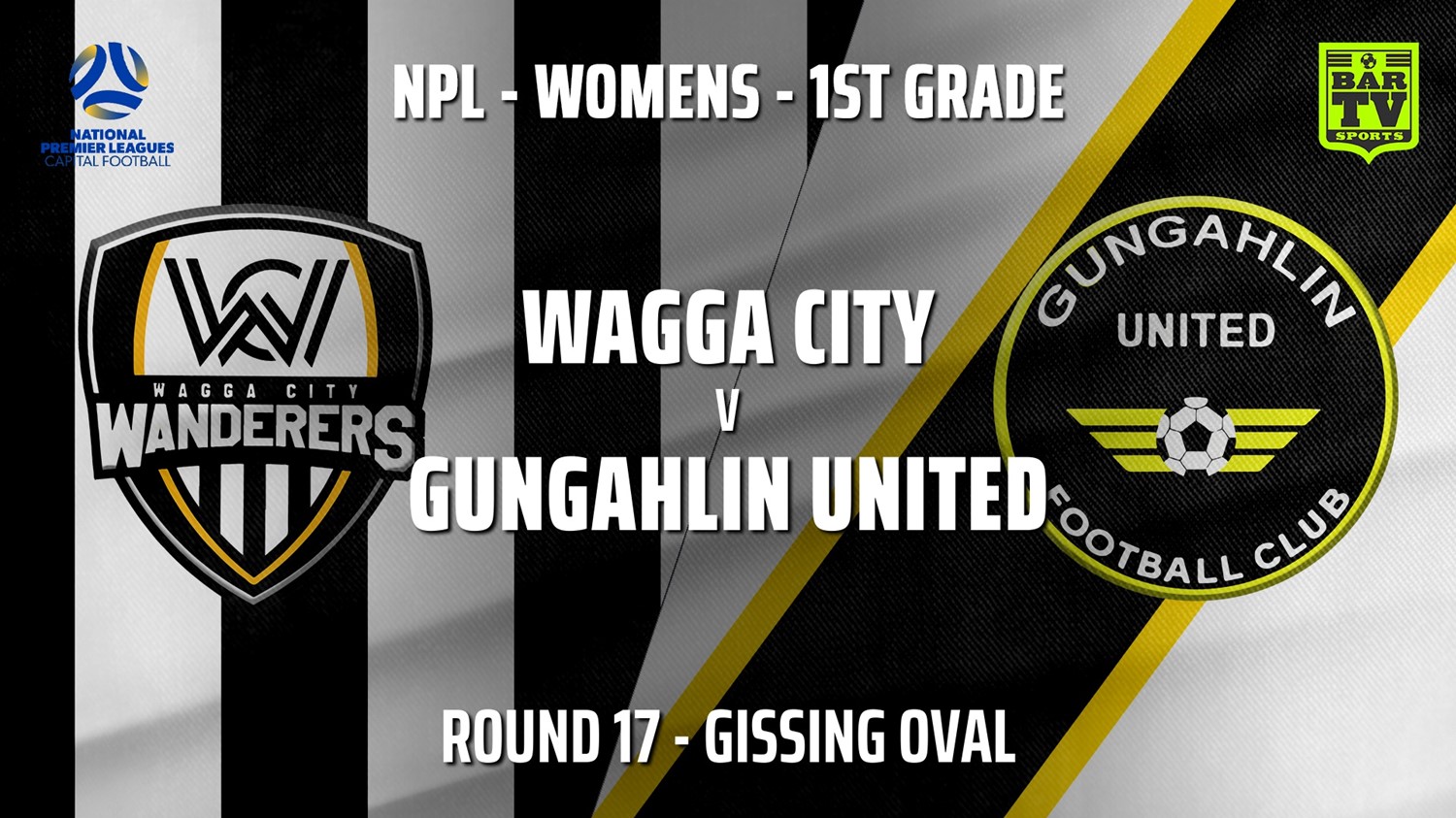 MINI GAME: Capital Womens Round 17 - Wagga City Wanderers FC (women) v Gungahlin United FC (women) Slate Image