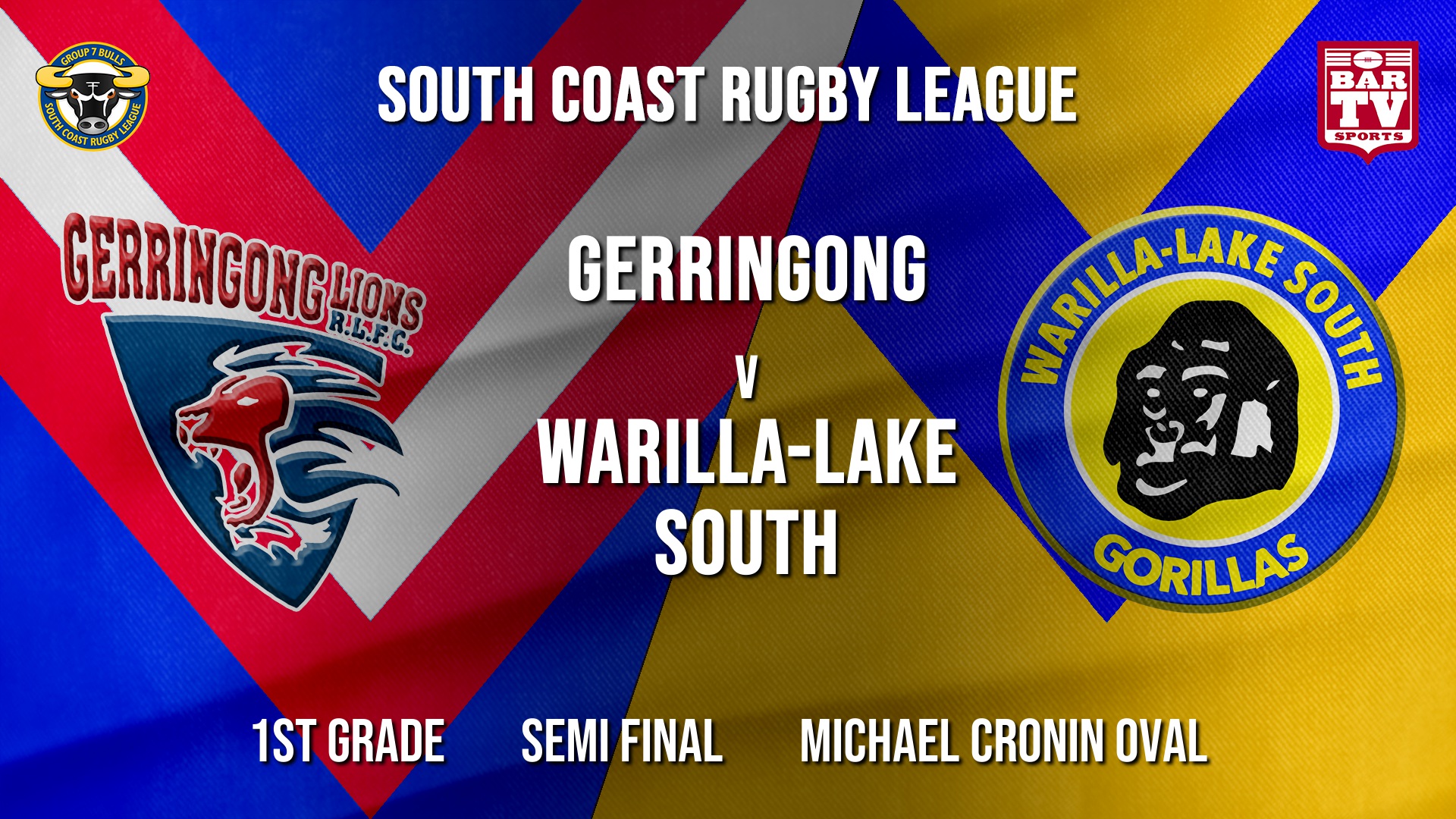 Group 7 RL Semi Final - 1st Grade - Gerringong v Warilla-Lake South Slate Image