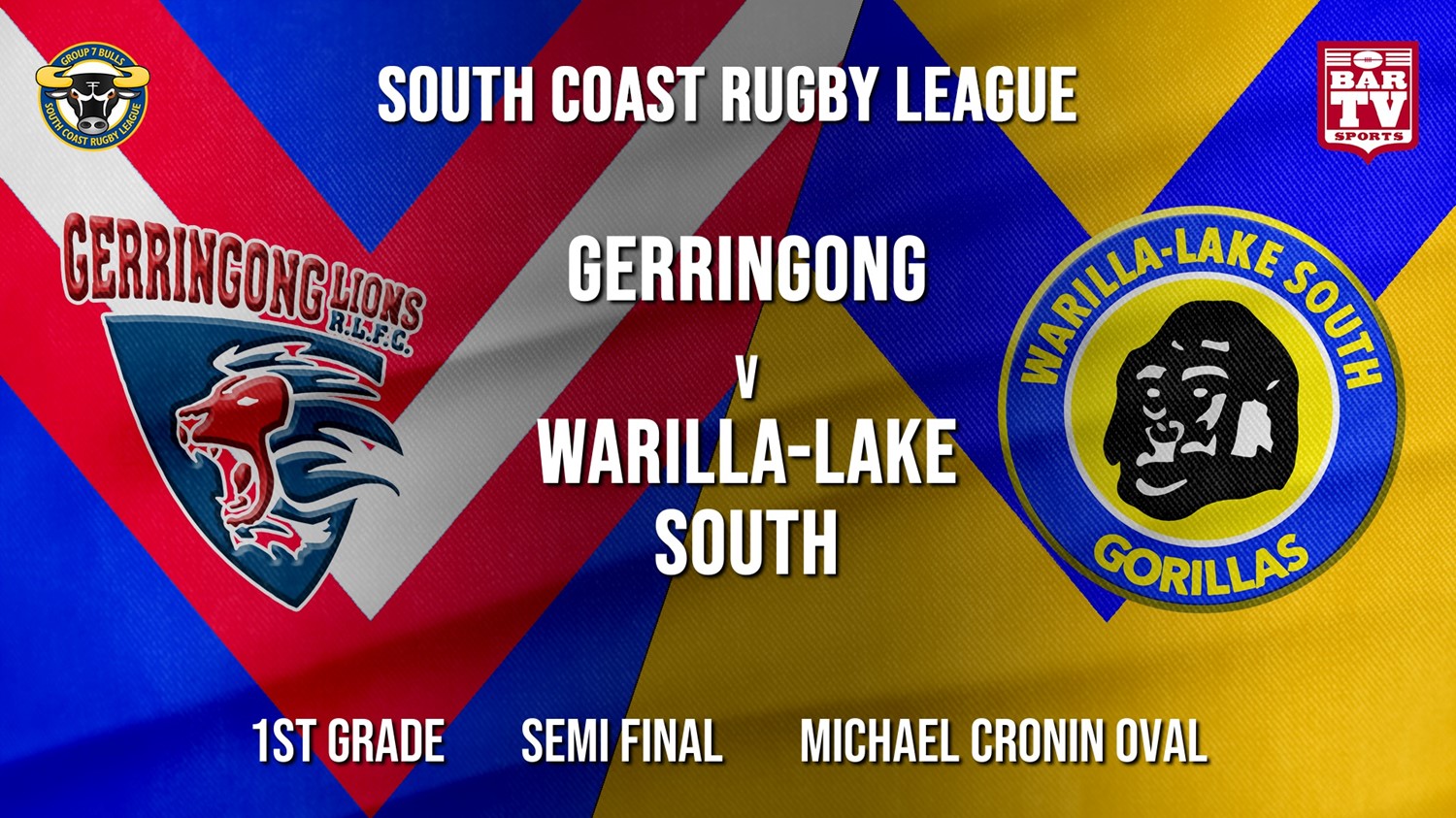 Group 7 RL Semi Final - 1st Grade - Gerringong v Warilla-Lake South Minigame Slate Image