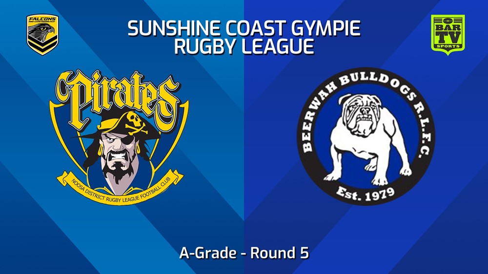240505-video-Sunshine Coast RL Round 5 - A-Grade - Noosa Pirates v Beerwah Bulldogs Slate Image