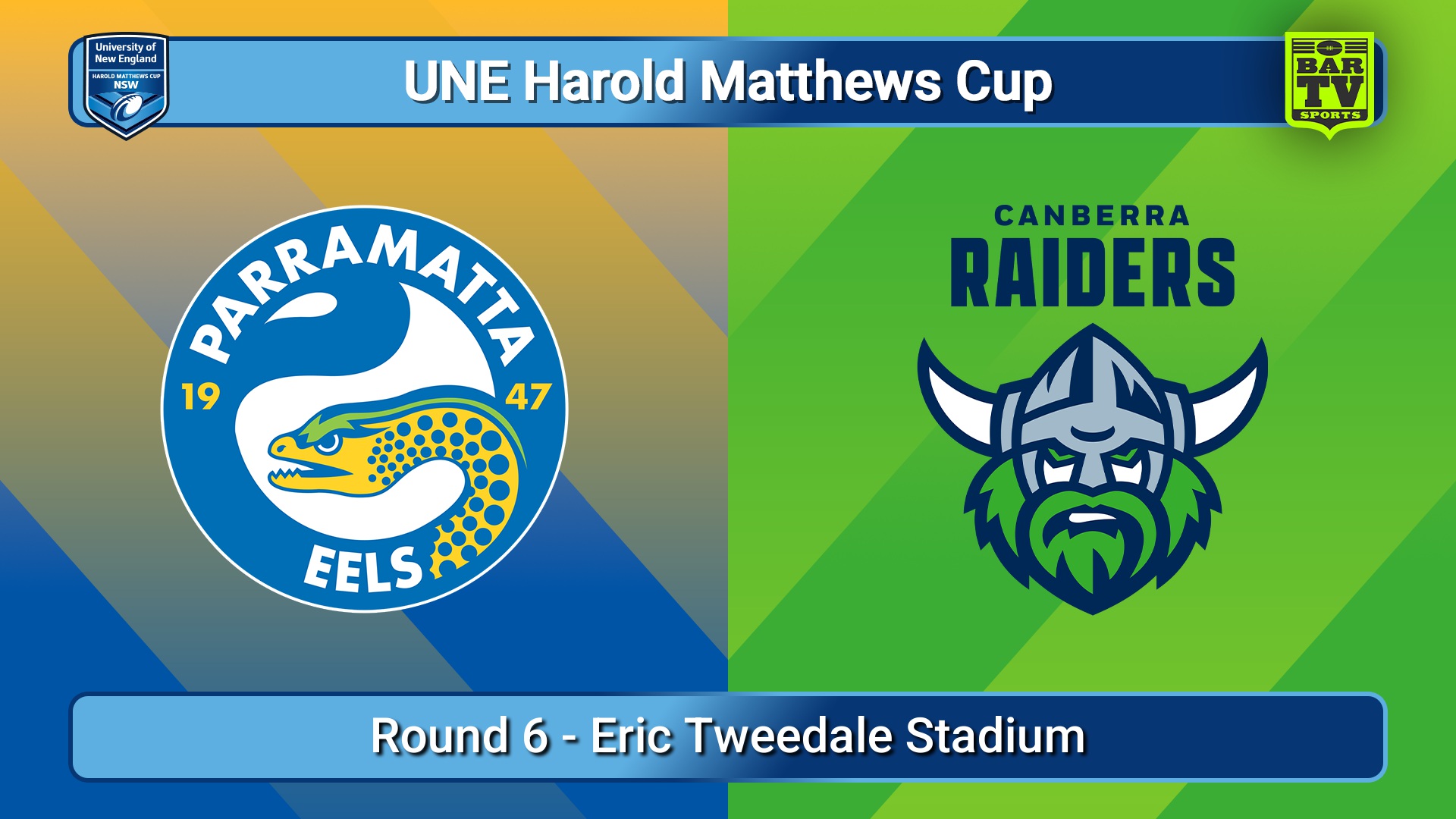 250308-video-UNE Harold Matthews Cup Round 6 - Parramatta Eels v Canberra Raiders Slate Image
