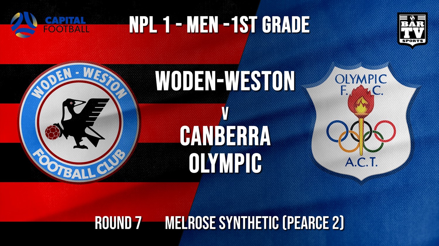NPL - CAPITAL Round 7 - Woden-Weston FC v Canberra Olympic FC Minigame Slate Image