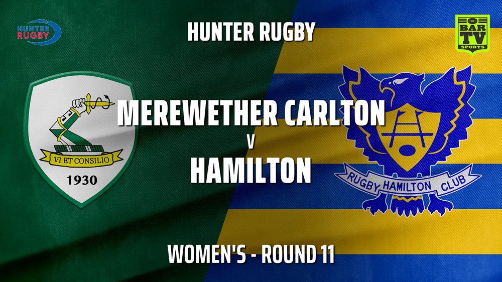 210703-Hunter Rugby Round 11 - Women's - Merewether Carlton v Hamilton Hawks Slate Image
