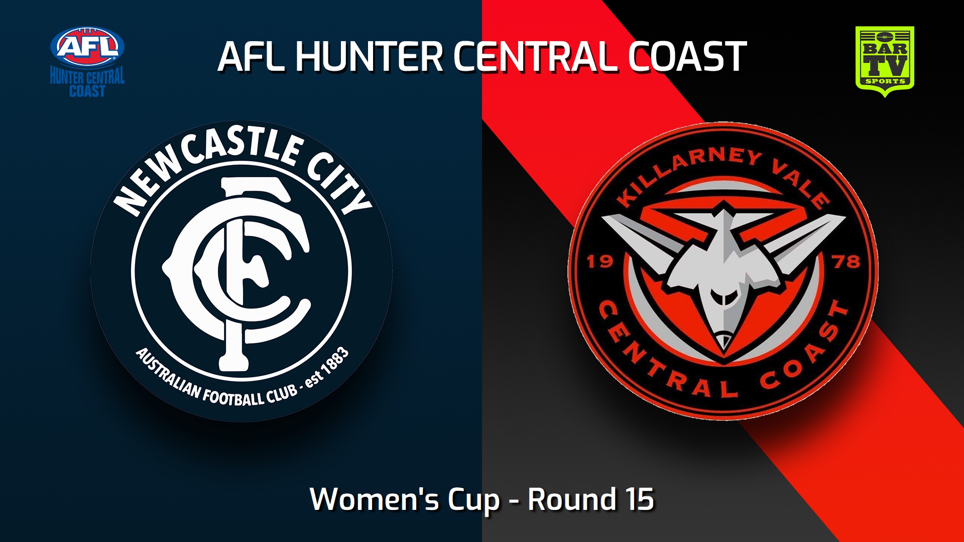 240726-video-AFL Hunter Central Coast Round 15 - Women's Cup - Newcastle City  v Killarney Vale Bombers Slate Image