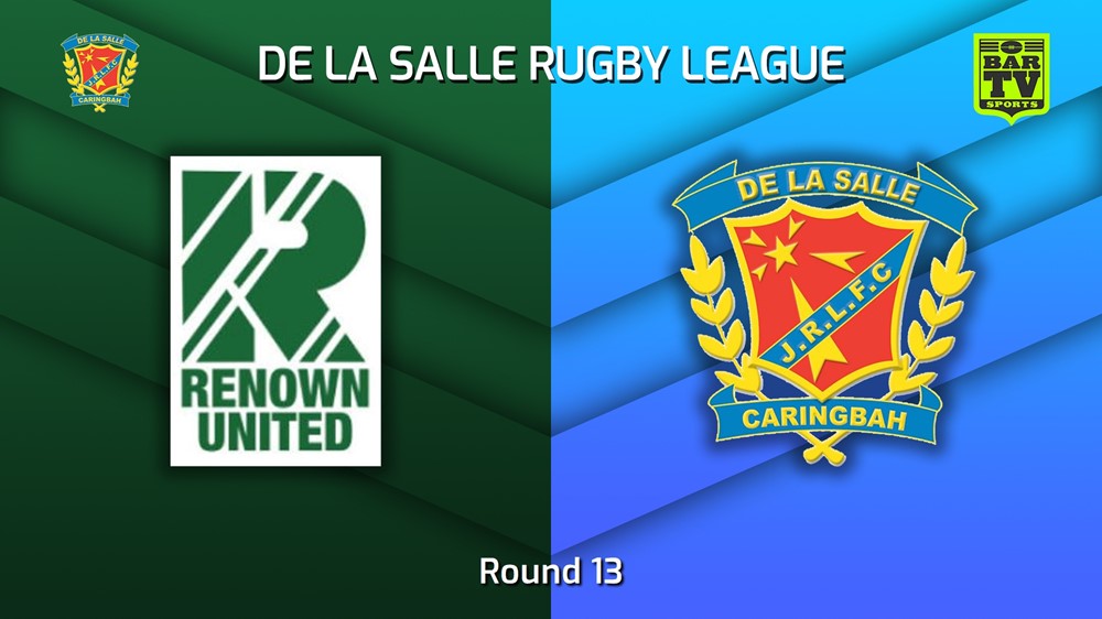 230722-De La Salle Round 13 - U12 Gold - Renown United v De La Salle Slate Image