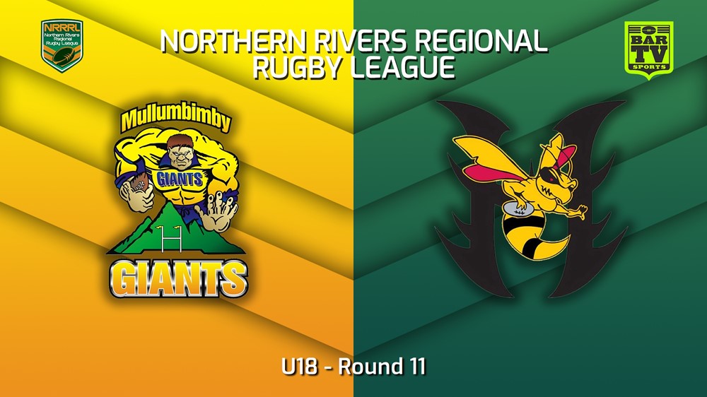 230702-Northern Rivers Round 11 - U18 - Mullumbimby Giants v Cudgen Hornets Minigame Slate Image