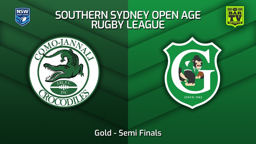 230820-S. Sydney Open Semi Finals - Gold - Como Jannali Crocodiles v Gymea Gorillas Slate Image