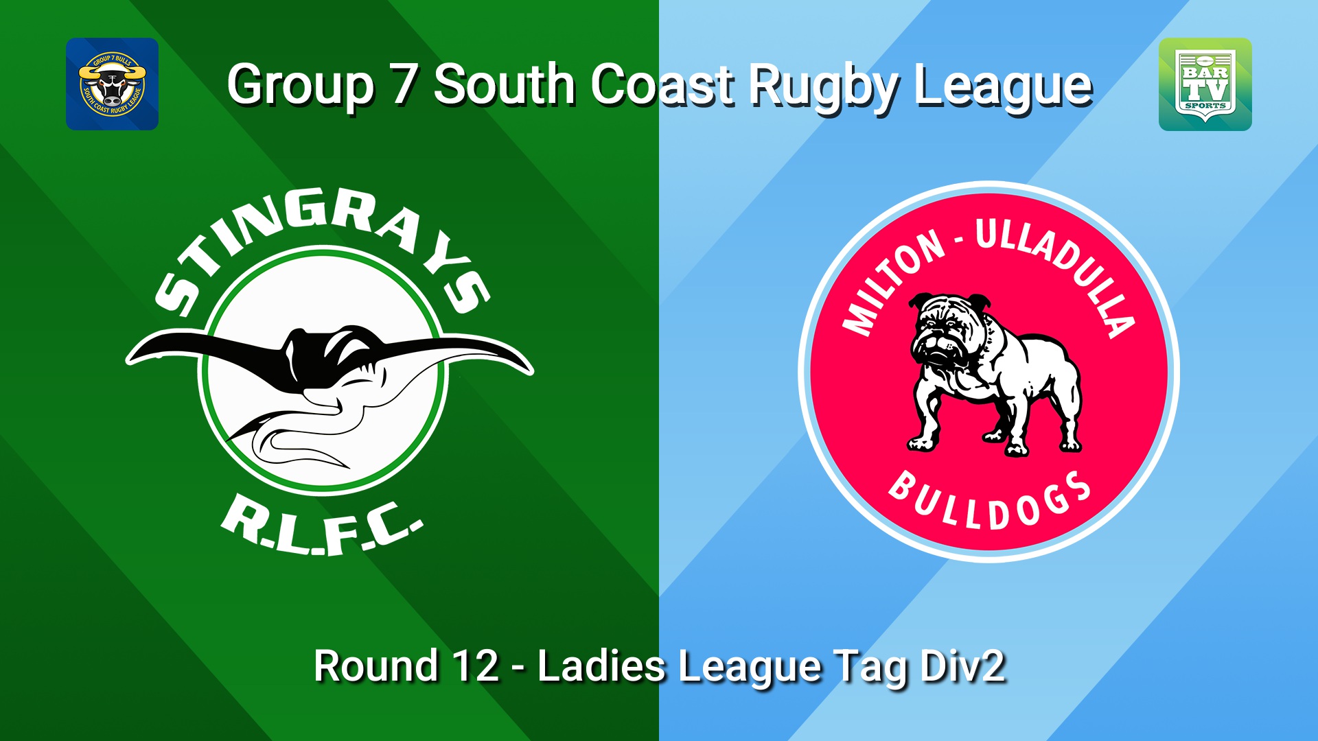 260719-video-South Coast Round 12 - Ladies League Tag Div2 - Stingrays of Shellharbour v Milton-Ulladulla Bulldogs Slate Image