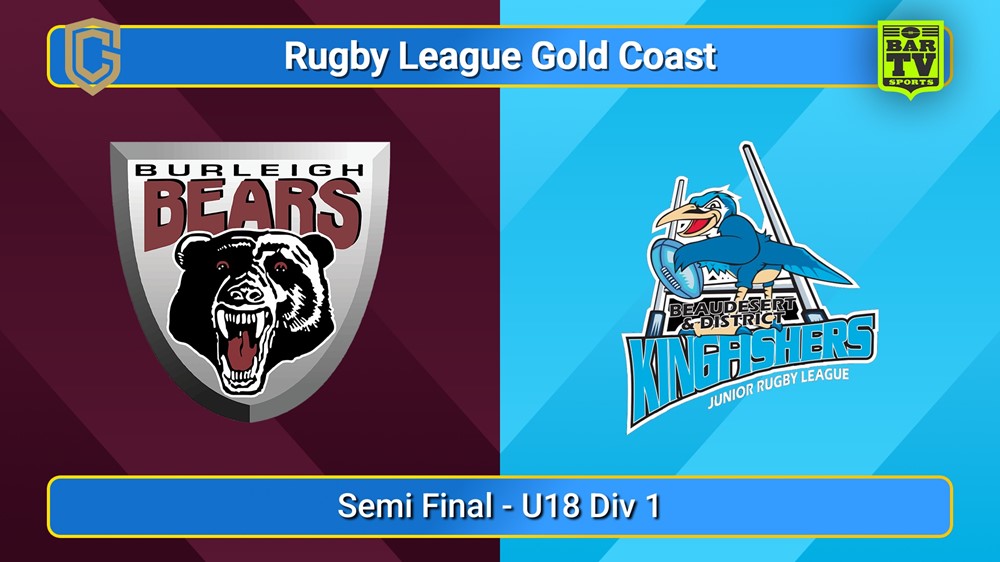 250907-video-Gold Coast Semi Final - U18 Div 1 - Burleigh v Beaudesert Kingfishers Slate Image