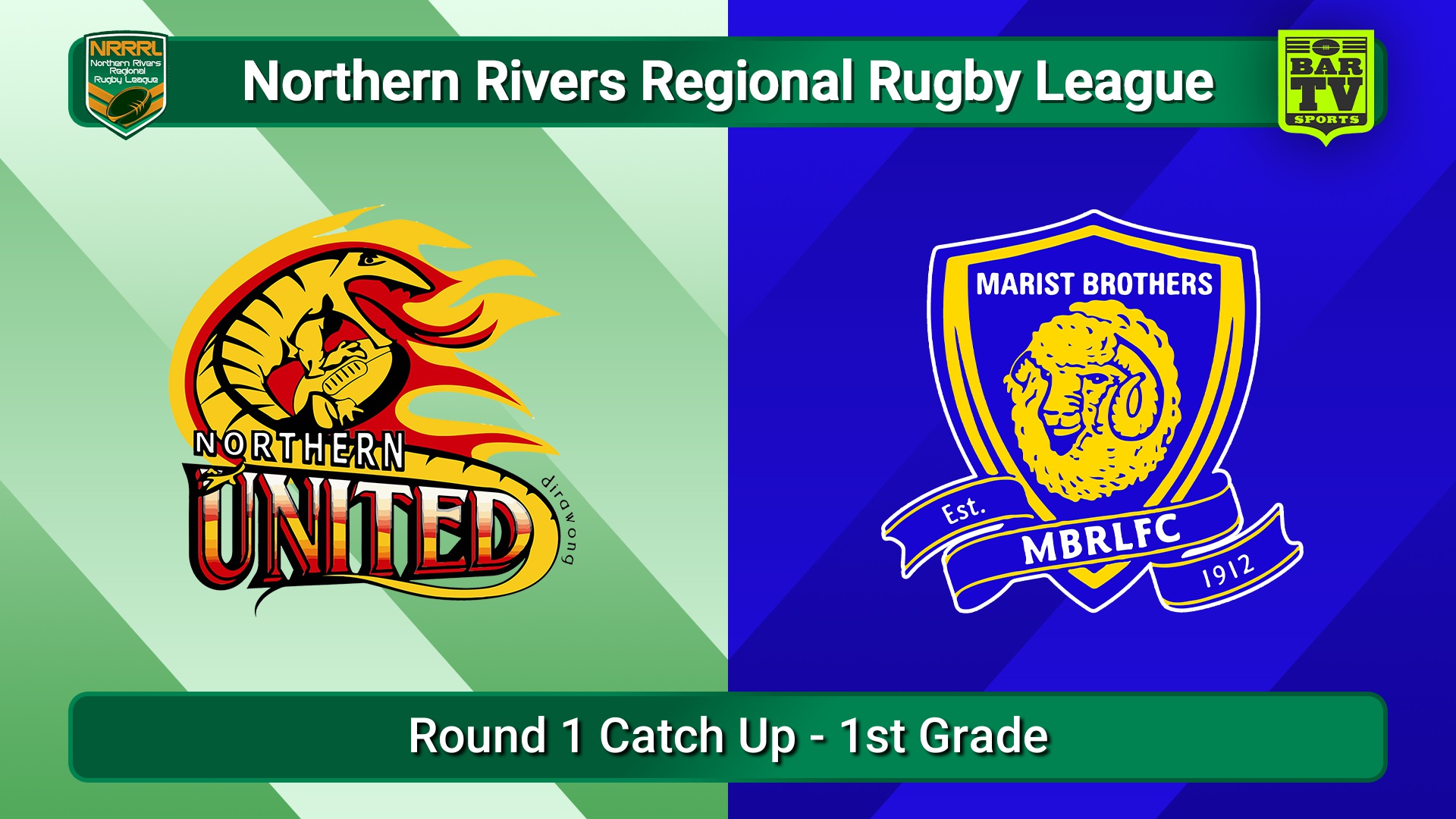 250611-video-Northern Rivers Round 1 Catch Up - 1st Grade - Northern v Lismore Marist Brothers Slate Image