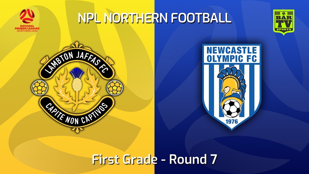 220505-NNSW NPLM Round 7 - Lambton Jaffas FC v Newcastle Olympic Slate Image