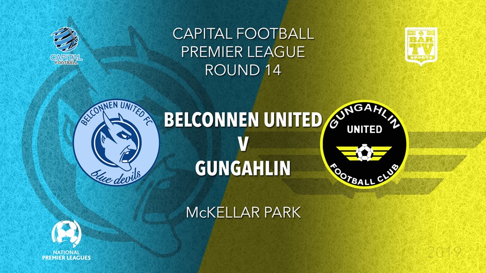 NPL - Capital Round 14  - Belconnen United FC v Gungahlin United FC Slate Image