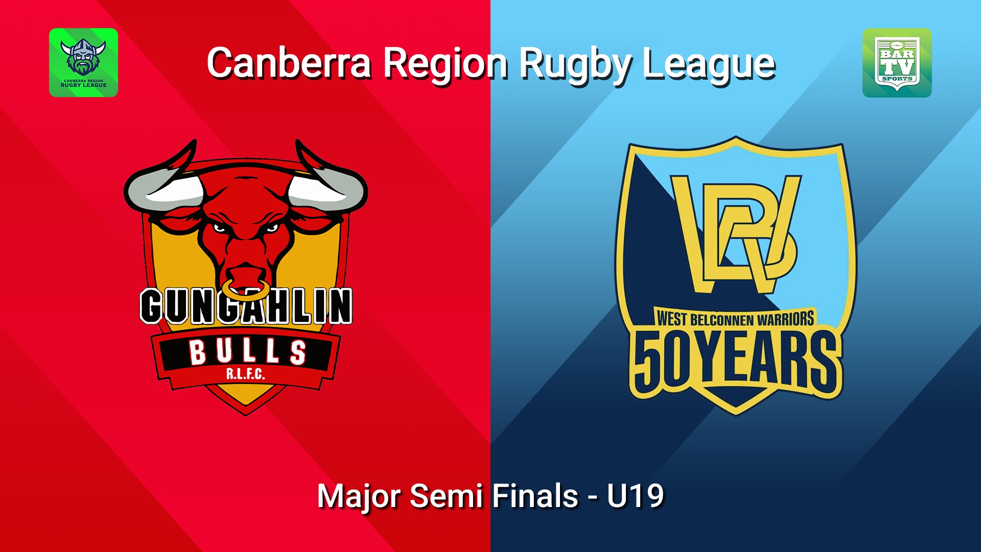 260905-video-Canberra Major Semi Finals - U19 - Gungahlin Bulls v West Belconnen Warriors Slate Image