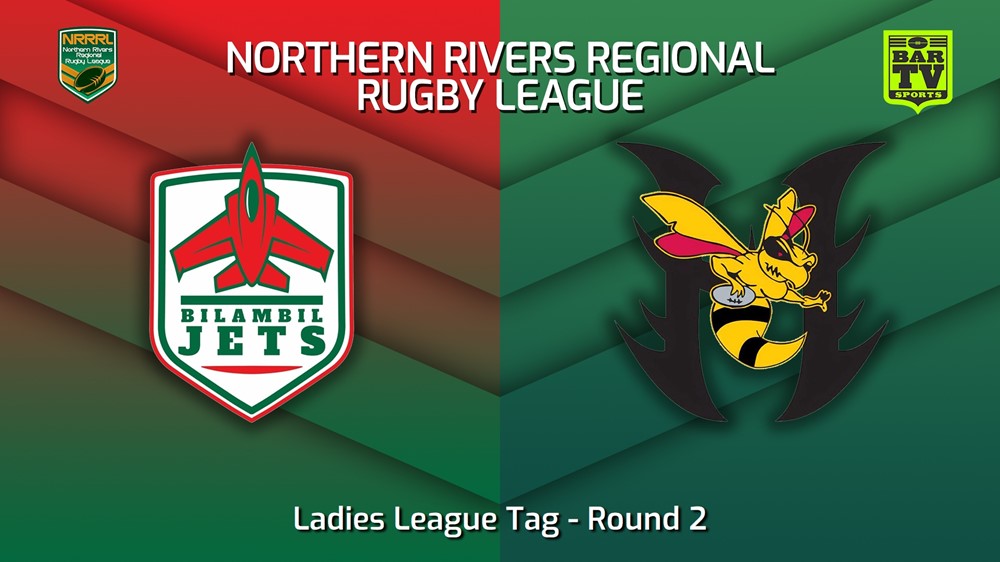 230423-Northern Rivers Round 2 - Ladies League Tag - Bilambil Jets v Cudgen Hornets Slate Image