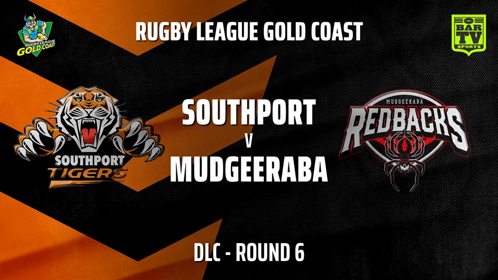 210613-Gold Coast Round 6 - DLC - Southport Tigers v Mudgeeraba Redbacks Slate Image