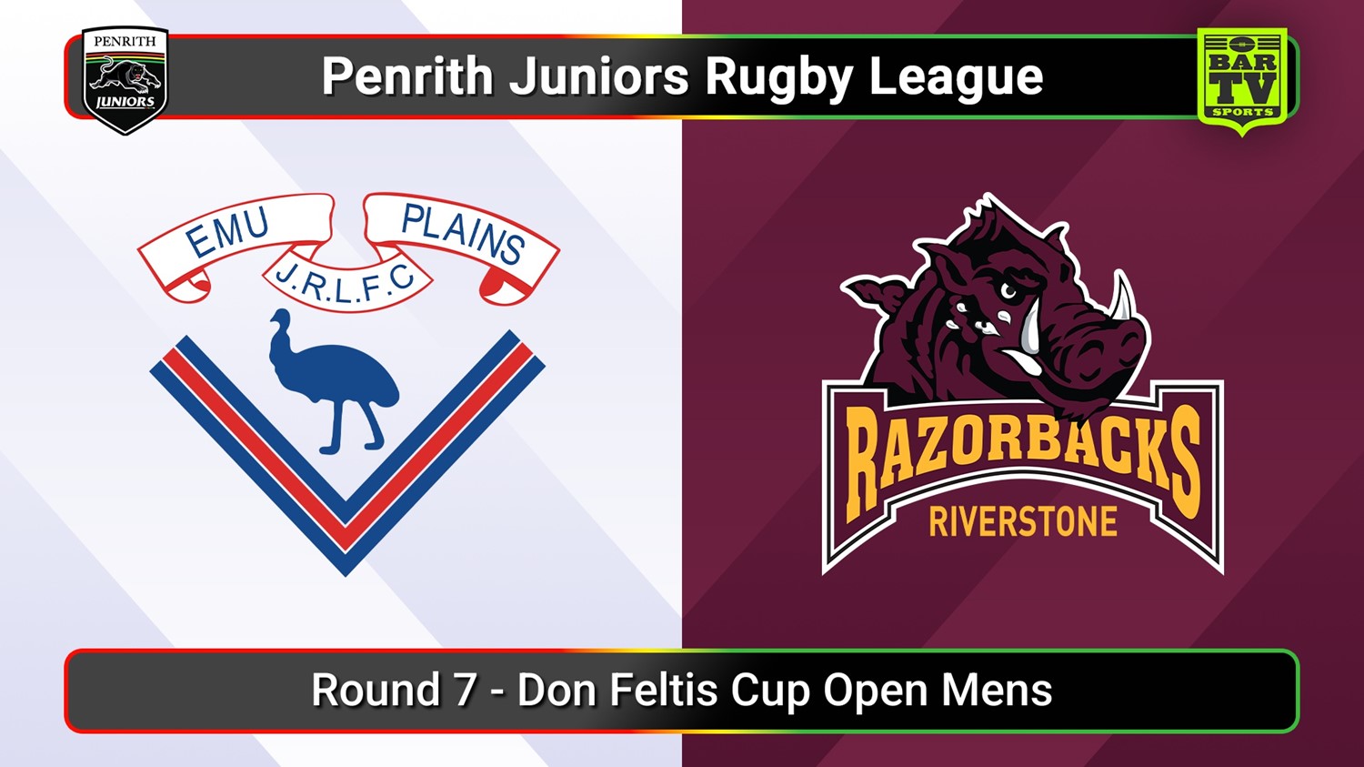 250524-video-Penrith & District Junior Rugby League Round 7 - Don Feltis Cup Open Mens - Emu Plains v Riverstone Slate Image