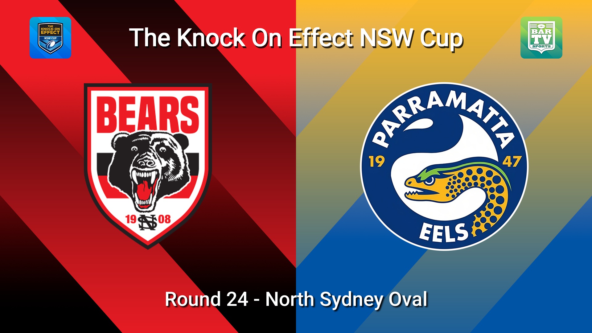 260816-video-The Knock-On Effect NSW Cup Round 24 - North Sydney Bears v Parramatta Eels Slate Image