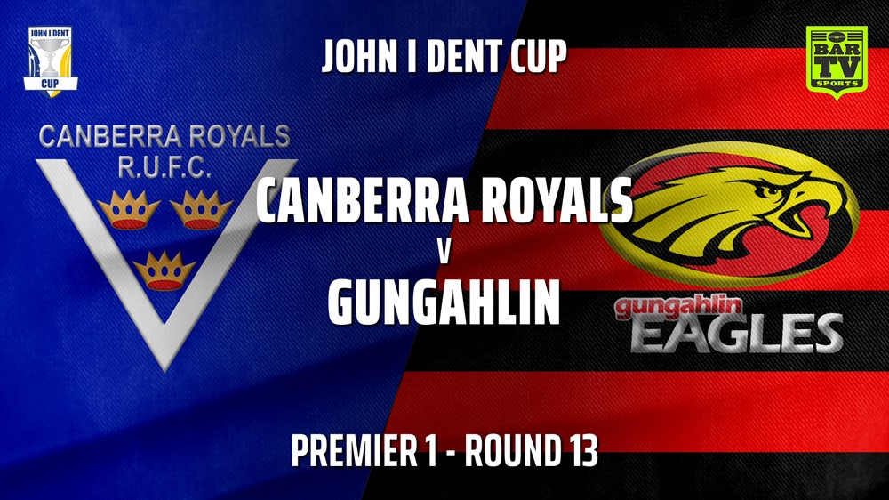 210731-John I Dent (ACT) ROUND 13 - Premier 1 - Canberra Royals v Gungahlin Eagles Slate Image