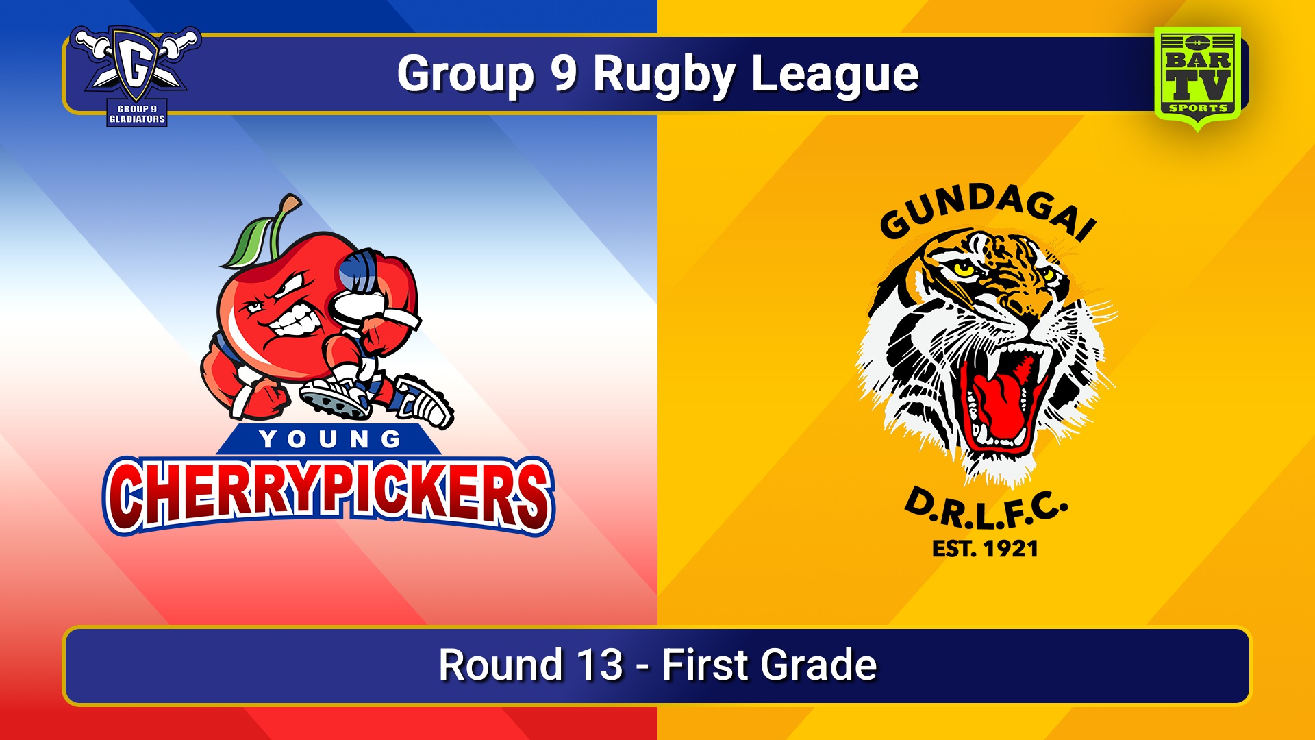 250727-video-Group 9 RL Round 13 - First Grade - Young Cherrypickers v Gundagai Tigers Slate Image