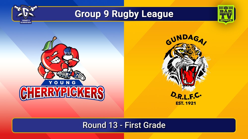 250727-video-Group 9 RL Round 13 - First Grade - Young Cherrypickers v Gundagai Tigers Slate Image