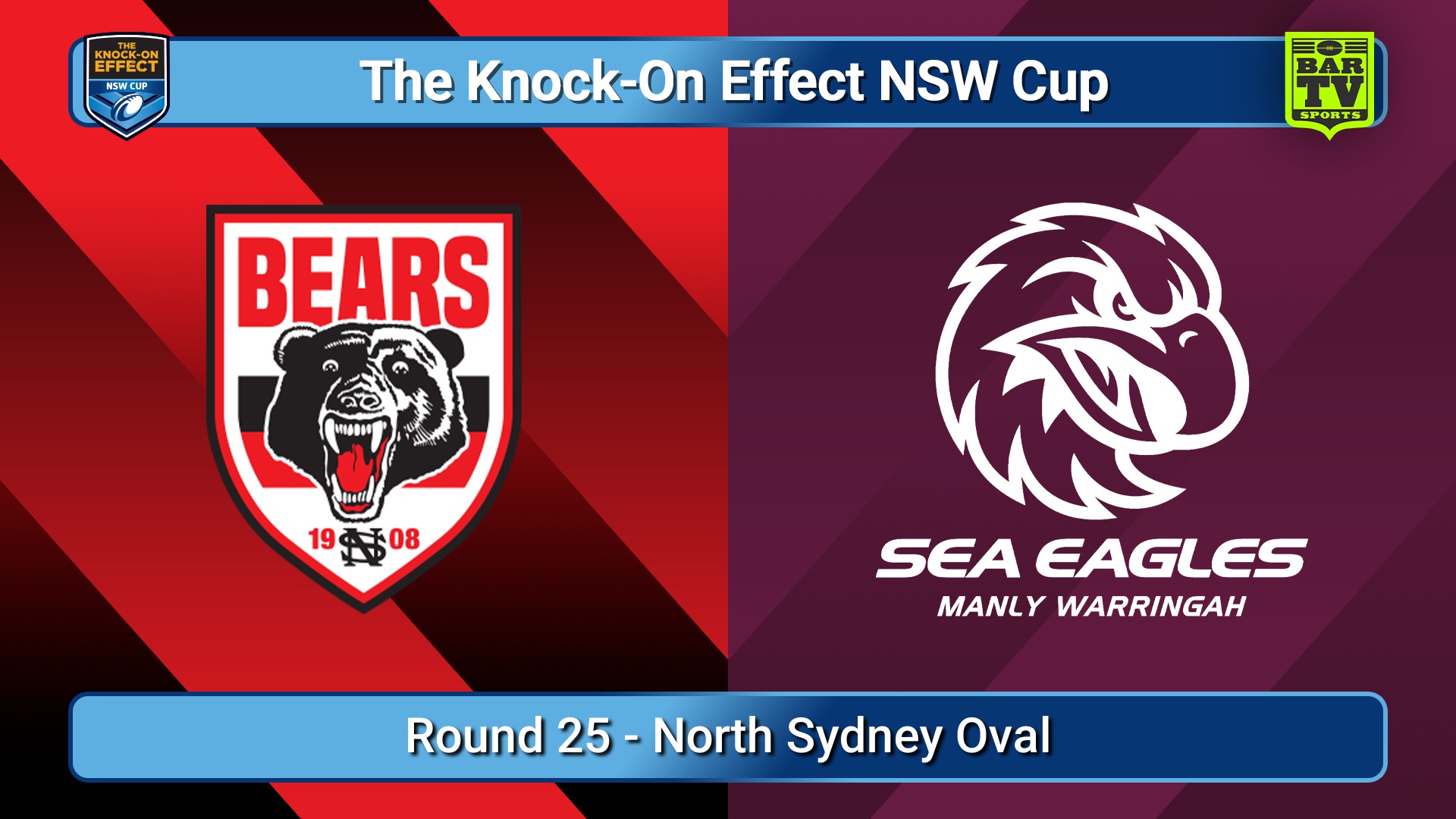 250824-video-The Knock-On Effect NSW Cup Round 25 - North Sydney Bears v Manly Warringah Sea Eagles Slate Image
