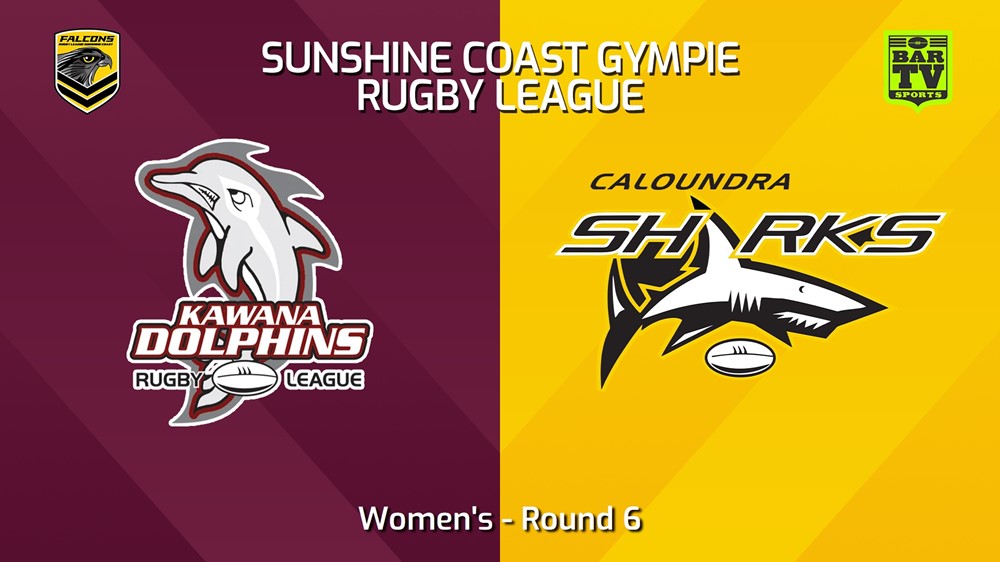240427-video-Sunshine Coast RL Round 6 - Women's - Kawana Dolphins v Caloundra Sharks Minigame Slate Image