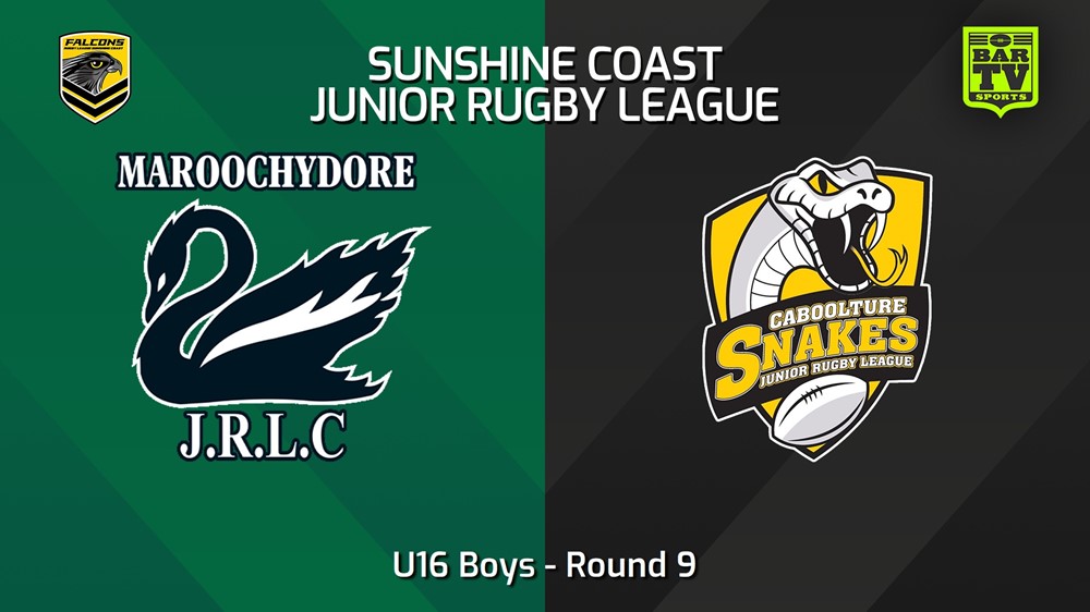 240531-video-Sunshine Coast Junior Rugby League Round 9 - U16 Boys - Maroochydore Swans JRL v Caboolture Snakes JRL Minigame Slate Image