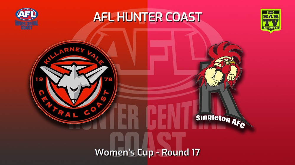 220813-AFL Hunter Central Coast Round 17 - Women's Cup - Killarney Vale Bombers v Singleton Roosters Slate Image
