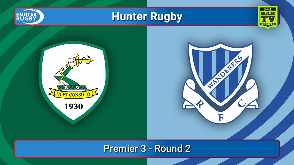 250425-video-Hunter Rugby Round 2 - Premier 3 - Merewether Carlton v Wanderers Slate Image