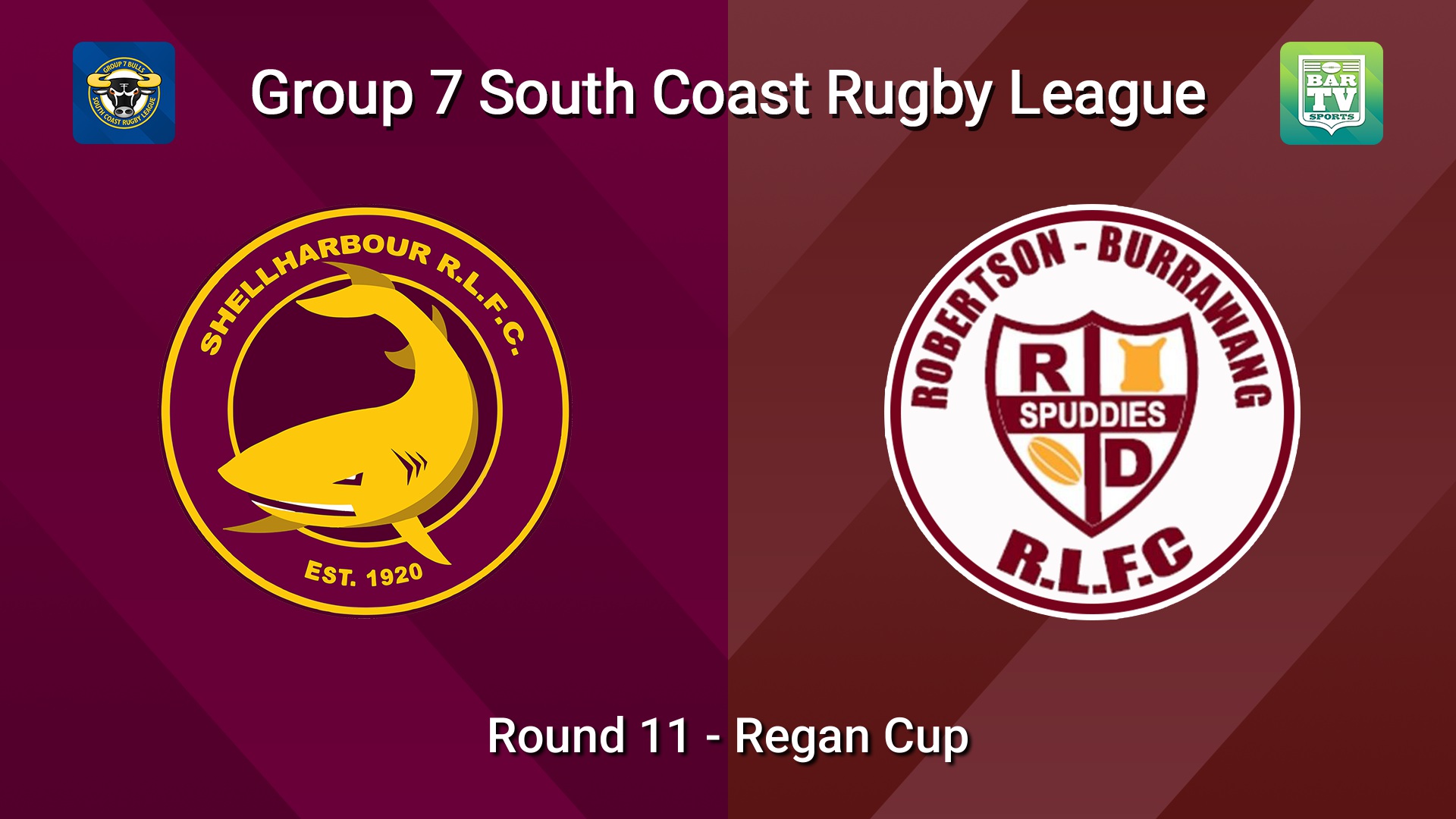 260719-video-South Coast Round 11 - Regan Cup - Shellharbour Sharks v Robertson-Burrawang Spuddies Slate Image