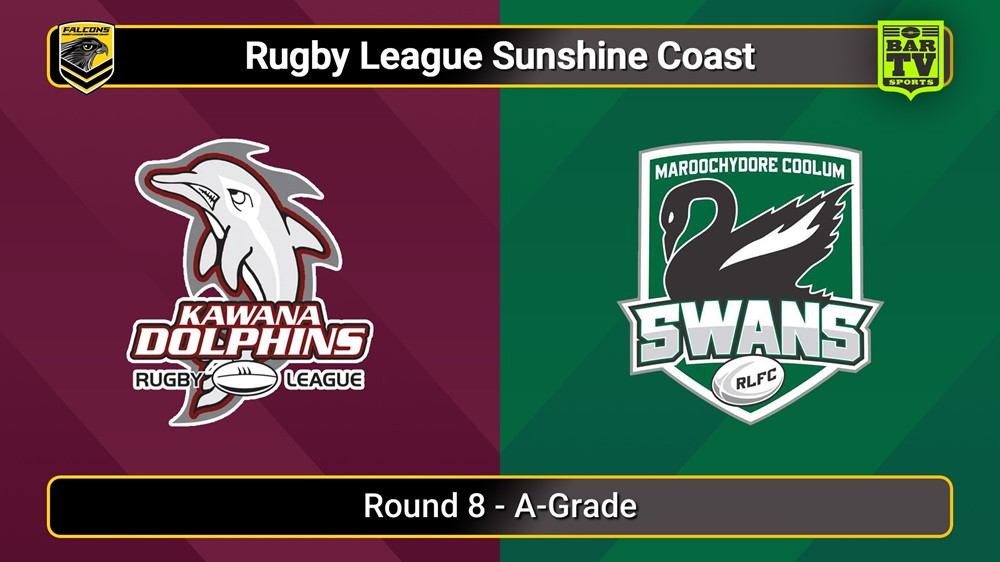 250601-video-Sunshine Coast RL Round 8 - A-Grade - Kawana Dolphins v Maroochydore Swans Slate Image