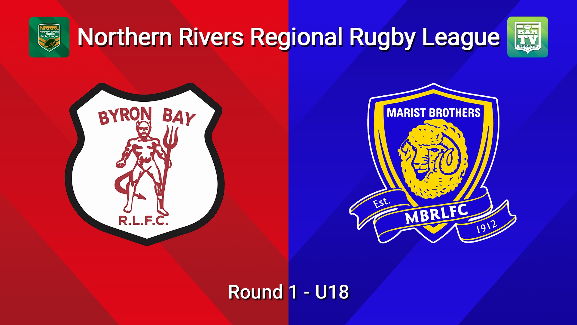 260412-video-Northern Rivers Round 1 - U18 - Byron Bay Red Devils v Lismore Marist Brothers Slate Image