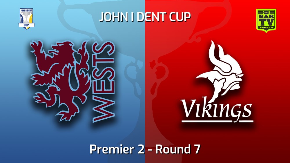 MINI GAME: John I Dent (ACT) Round 7 - Premier 2 - Wests Lions v Tuggeranong Vikings Slate Image
